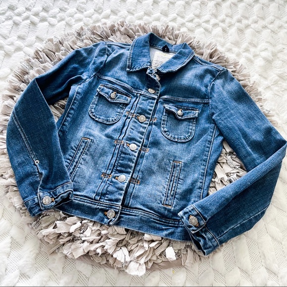 J Crew Classic Denim Jean Jacket